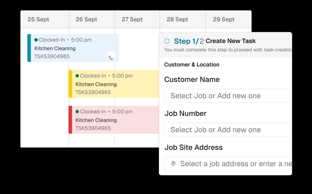 Scheduling feature 1
