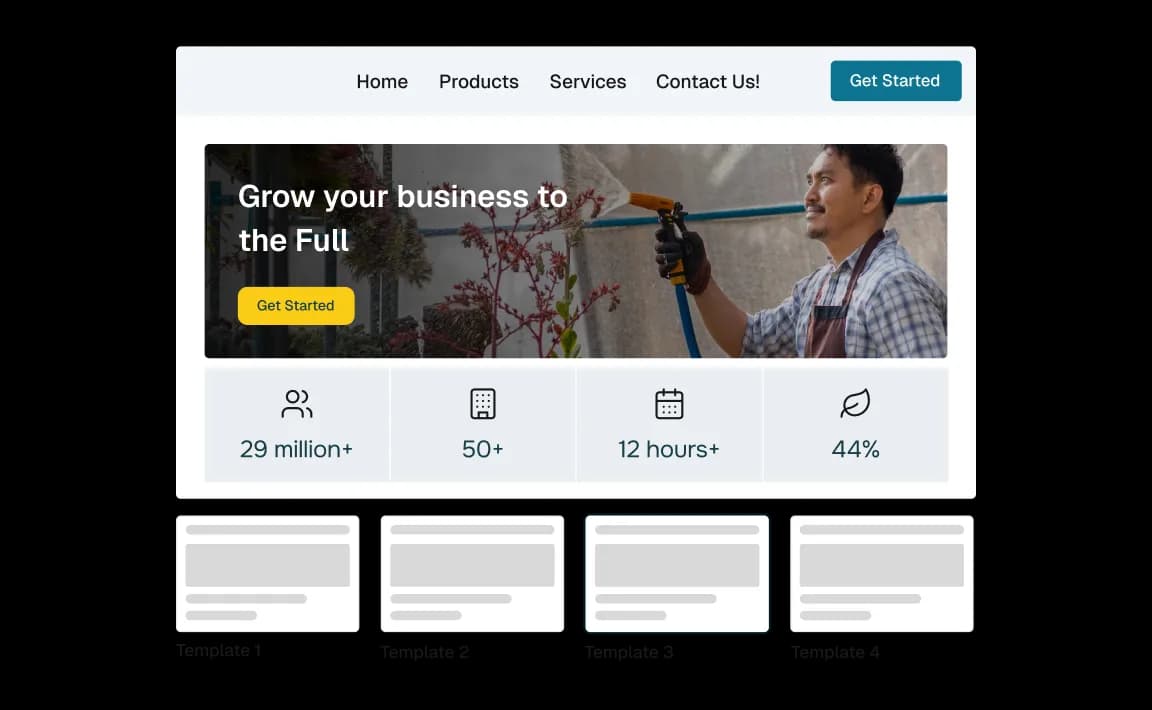 Website Builder feature 1