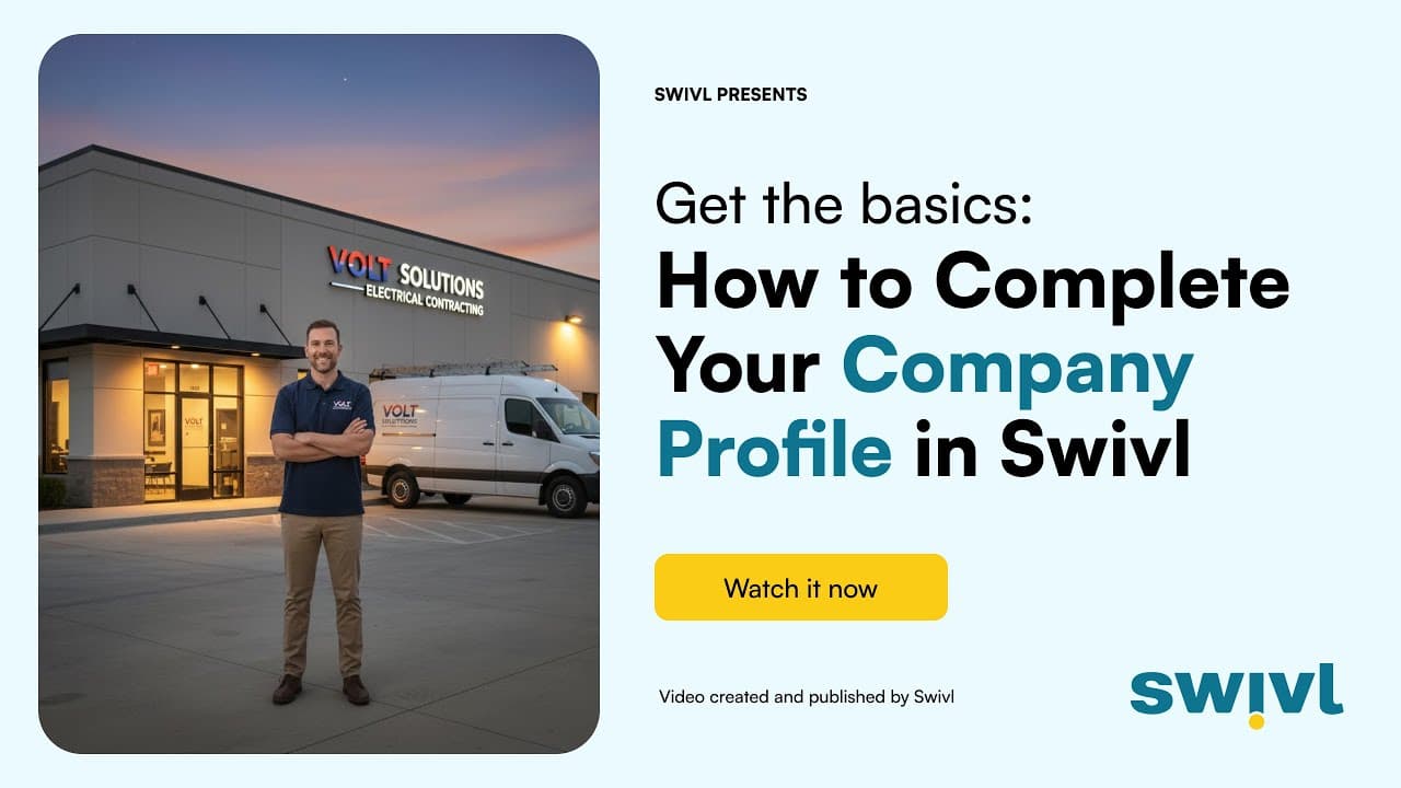 How to Complete Your Company Profile in Swivl | Step-by-Step Tutorial